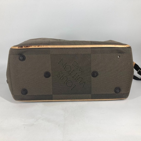 LOUIS VUITTON Khaki Damier Boston Bag - Picture 7 of 16